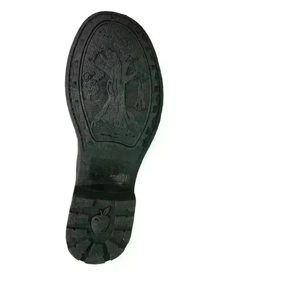 Rocket Dog Women's Black Biker Fashion Boot Zip Up Inner Ankle Closure Size 8 - Picture 6 of 9